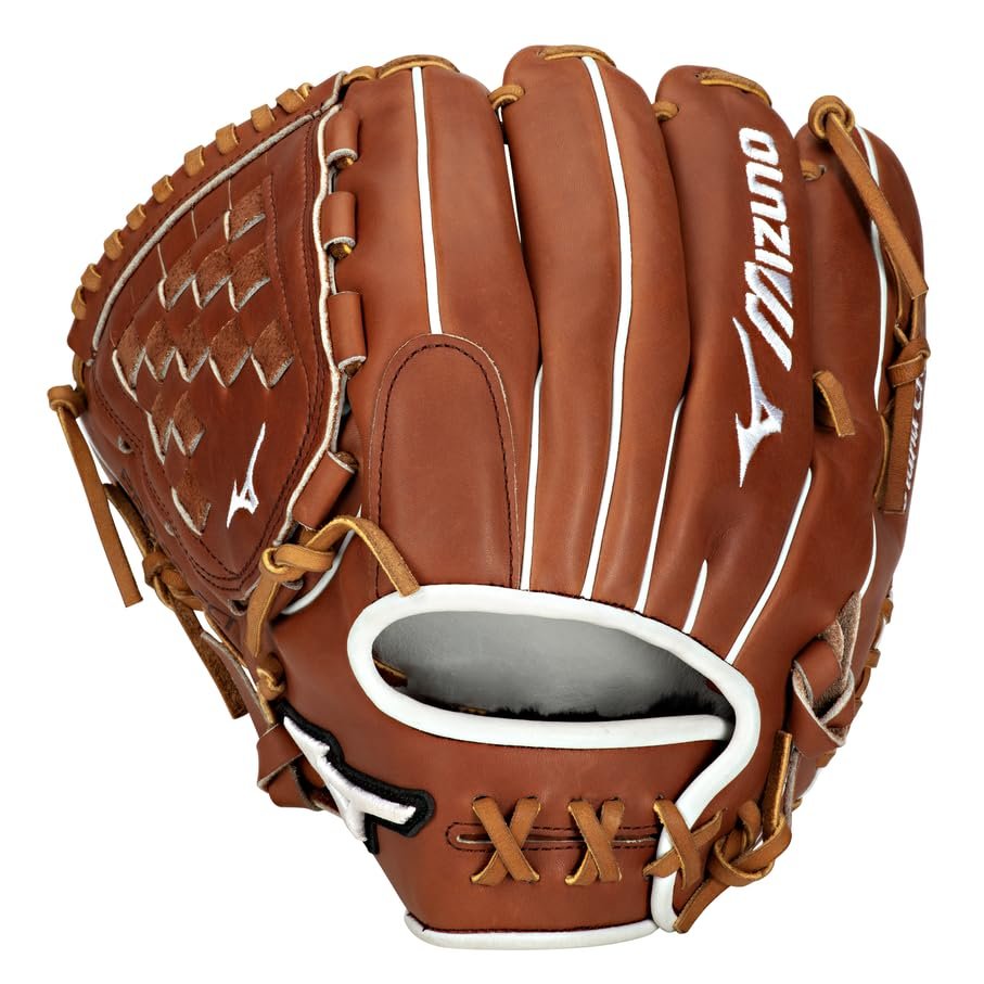 Mizuno Pro Select FP GPSF1200 Infield/Pitcher Gloves, Brown