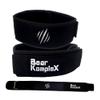 Bear KompleX 4" Straight Weighlifting Belt for Powerlifting, Squats, Weight Training and More. Low Profile with Super Firm Back for Comfort view 1