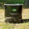 One and Done PRO Game Feeder - Built to Last - Loads 122lbs or 250 lbs (55 Gallon Bear Proof Classic Game Feeder) No Assemble Required view 1
