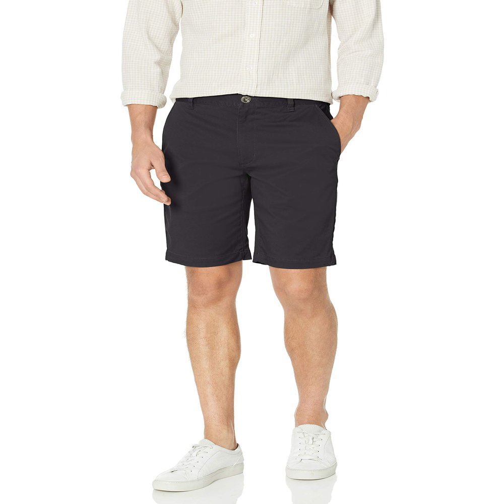 RVCA Young Mens Stretch Chino Short Shorts, Black, 38