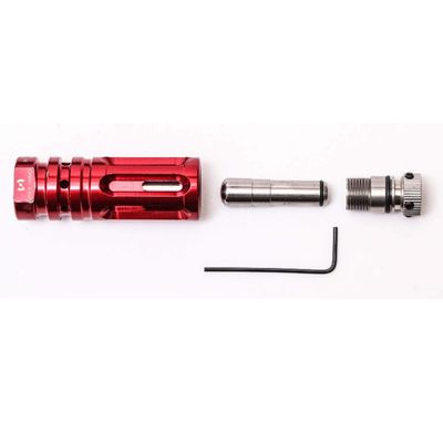 Laser Ammo Riffle Training Laser Adapter (Class I, 3.5mW) for Training with Your own Airsoft Riffle, Chose Invisible Laser Option for use with Smokeless Range (Red Laser)
