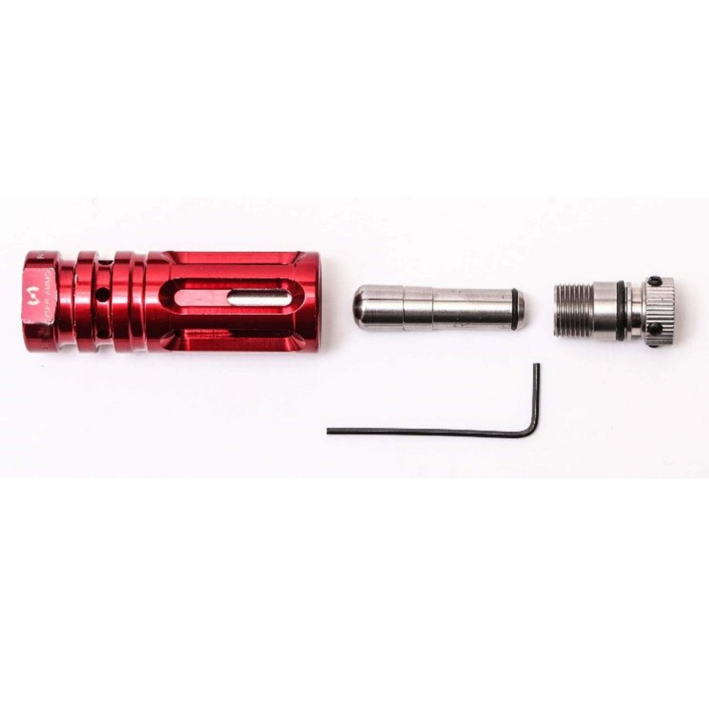 Laser Ammo Riffle Training Laser Adapter (Class I, 3.5mW) for Training with Your own Airsoft Riffle, Chose Invisible Laser Option for use with Smokeless Range (Red Laser)