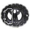 Belt Buckle Unique Scottish Kilt Deer Buck Stag Head Brocade Western Elk Hunter view 2