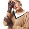 NappaNovum Women's Nappa Leather Gloves Lambskin Gloves Winter Warm Gloves view 1
