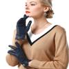 NappaNovum Women's Nappa Leather Gloves Lambskin Gloves Winter Warm Gloves view 2