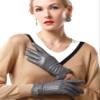 NappaNovum Women's Nappa Leather Gloves Lambskin Gloves Winter Warm Gloves view 2