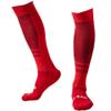 LANSHI Men's Soccer Socks Compression Long Sport High Sock Red Size M US(6-12) view 1