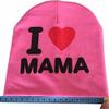 2017 New Unisex Baby Boy Girl Toddler Children Cotton Soft Cute Hat Cap Winter Star Hats Baby Beanies Accessories (Love MAMA Pink) view 3