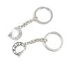 Price per 2 Pieces Key Tag Chain Ring Keyring Keychain W4CB6 Paris Eiffel Tower view 1