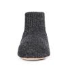 MUK LUKS Men's Morty Ragg Wool Slipper Sock, Black, Small view 4