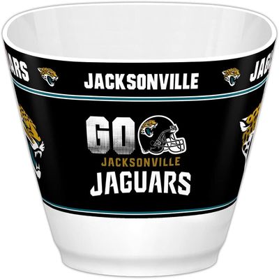 Fremont Die NFL Jacksonville Jaguars Party Snack Bowl, 7.85" Bowl (1 Gallon), White/Team Colors