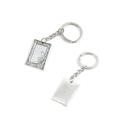Price per 1 Pieces Key Tag Chain Ring Keyring Keychain U4JV2 Man in The Moon Tag Signs
