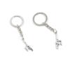 Price per 50 Pieces Key Tag Chain Ring Keyring Keychain Z8KN1 Dancing Gymnastics view 1