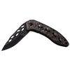 Dark Side Ballistics DSA055SW-BRK Skull Linerlock,Black, 3.5" x 4.6" view 3