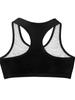 Fruit of The Loom Big Girl's Cotton Built-up Sport 3 Pack(Pack of 3) Bra, Grey Black/Black/White, 36 view 4