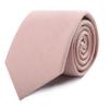 AUSCUFFLINKS Blush Pink Bowties Cotton Bow Ties for Adults Linen Bow Tie | Wedding Bowties for Groomsmen or Groom (BOW TIE) view 1