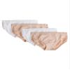 Fruit of the Loom Girls' Seamless Bikini Brief, 2-pack Underwear, Sand/White 4-pack, Small US view 1