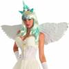 Forum Novelties Women's Unicorn Headpiece Accessory, sky blue, Standard view 2