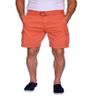 short fin 100% Cotton Cargo Short with a Belt (Rust, Size 42, 8014) view 2