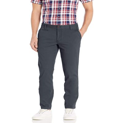 Arrow 1851 Men's Slim Fit American Heritage Twill Chino Pant, Blue Nights, 30W X 32L