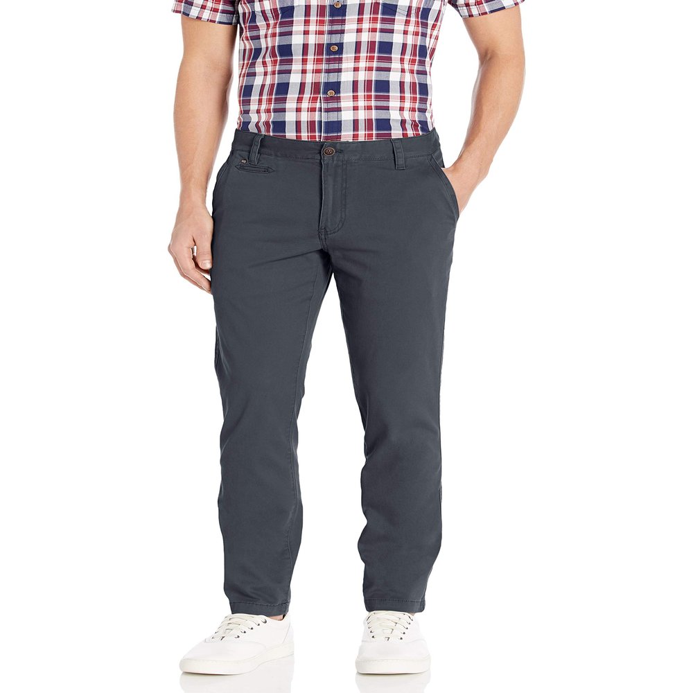 Arrow 1851 Men's Slim Fit American Heritage Twill Chino Pant, Blue Nights, 30W X 32L