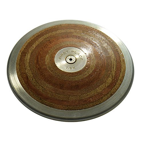 M-F Athletic Wood Discus with Steel Rim, 1.6 kg