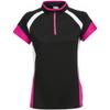 Trespass Womens/Ladies Harpa Short Sleeve Cycling Top (XXS) (Black) view 1