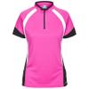 Trespass Womens/Ladies Harpa Short Sleeve Cycling Top (XXS) (Black) view 2