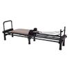AeroPilates Reformer - Pilates Reformer Workout Machine for Home Gym - Cardio Fitness Rebounder- Up to 300 lbs Weight Capacity, Gray view 1