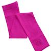 BaiX Little Girls' Solid Opaque Stirrup Tights Dance Leggings Panty-hose, 2-4 Years, Plum view 3