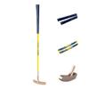 Acstar Two Way Junior Golf Putter Graphite Kids Putter Both Left and Right Handed Easily Use for Kids Age 3-5(Gold Head+Yellow Shaft+Blue Grip,25 inch,Age 3-5) view 1