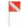 Best divers Sub Flag with Pole, 50 cm view 1