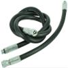 Best divers Whisk Standard Gauge 105 cm Rubber/, 7/16 F, 7/16 M, Black view 1