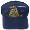 AES (Blue) Navy Jack Gadsden Dont Tread on Me 1776 Tea Party Hat Cap view 3