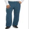 Dickies Dynamix Scrub Pants for Men with Zip Fly, Athletic-Inspired with Four-Way Stretch and Moisture Wicking DK110, XS, Car Caribbean Blue view 1
