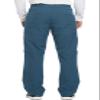 Dickies Dynamix Scrub Pants for Men with Zip Fly, Athletic-Inspired with Four-Way Stretch and Moisture Wicking DK110, XS, Car Caribbean Blue view 4