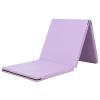 KaRaDaStyle Gymnastics Mat Folding Stretch Mats 71"x24"x2" Exercise Muscle Training Children Play Horizontal Bar Mat Yoga Sports Soundproof Home Use (Purple) view 1