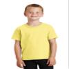 Port & Company Youth Core Solid Short Sleeve Cotton Tee, XL, Yellow view 1