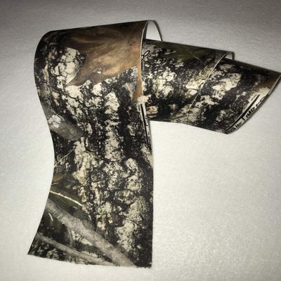 Camouflage Tape Roll ROLL Silencing Micro Fleece Material 3-3/4" Wide x 36" TrueTimber Conceal CAMO Adhesive Tape Archery Bow Gun Treestand