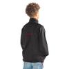 NBA Toronto Raptors Youth Boys High Impact Half Zip Pullover, Medium, Black view 2