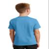 Port & Company Youth Core Solid Short Sleeve Cotton Tee, XL, Aquatic Blue view 3