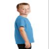 Port & Company Youth Core Solid Short Sleeve Cotton Tee, XL, Aquatic Blue view 4