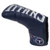 Team Golf NFL Tennessee Titans Vintage Blade Putter Cover Golf Club Vintage Blade Putter Headcover, Form Fitting Design, Fits Scotty Cameron, Taylormade, Odyssey, Titleist, Ping, Callaway view 1