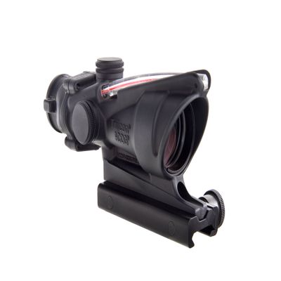 Trijicon 4x32 ACOG with Red Horseshoe/Dot M855 RCO Reticle and Thumbscrew Mount