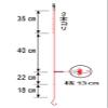 Gamakatsu K112 No. 14 - Harris 5. 43558-14-5-07 Curry Redhead Hook view 2
