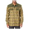 5.11 Tactical Men's Endeavor Long Sleeve Flannel Shirt, Kangaroo Plaid, XS 72468 view 1