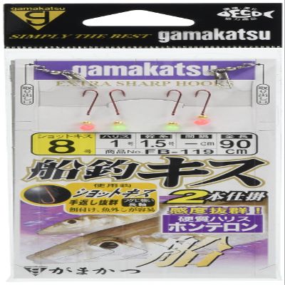 Is it yet (Gamakatsu) Kiss Boat Fishing Widget Shot Kiss Red 2 Piece FB119 8 # # # # Harris. 45252 8 1 07