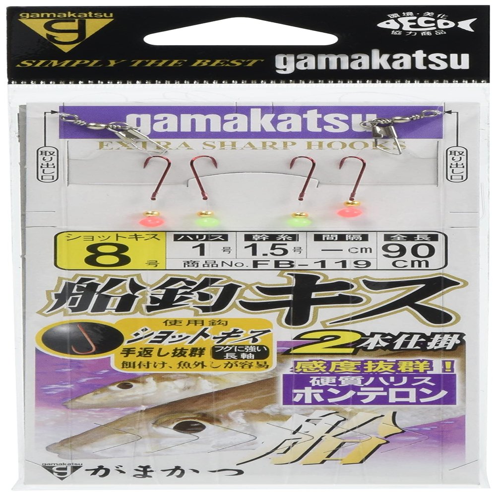 Is it yet (Gamakatsu) Kiss Boat Fishing Widget Shot Kiss Red 2 Piece FB119 8 # # # # Harris. 45252 8 1 07
