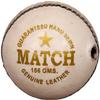 Gearex Hanging Leather Cricket Ball for Practice and Knocking Cricket Ball (White) view 2