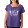 ALLNTRENDS Women's Dolman Lion Doesn't Concern Himself with Opinion Sheep (L, Purple Rush) view 1